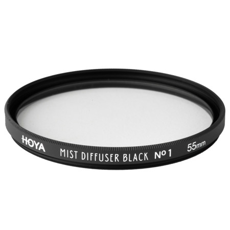 Hoya 55mm Mist Diffuser Black No. 1 Glass Filter