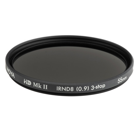 Hoya 55mm HD MKII IRND 8 Neutral Density 0.9 3-Stop Filter