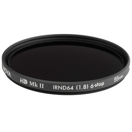 Hoya 55mm HD MKII IRND 64 Neutral Density 1.8 6-Stop Filter