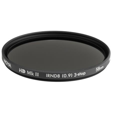 Hoya 58mm HD MKII IRND 8 Neutral Density 0.9 3-Stop Filter