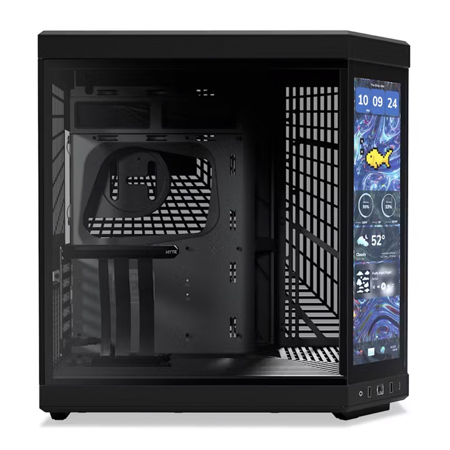 HYTE Y70 Touch Infinite Tempered Glass Mid-Tower ATX Case w HYTE Y70 Touch Infinite Tempered Glass Mid-Tower ATX Case w