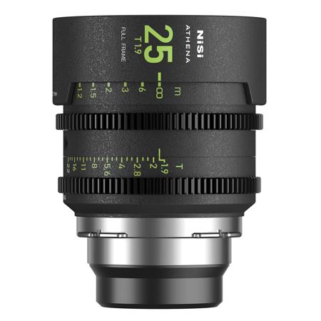 NiSi ATHENA PRIME 25mm T1.9 Cine Lens for PL Mount