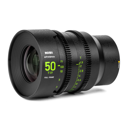 NiSi ATHENA PRIME 50mm T1.9 Cine Lens with Filter Holder, Sony E