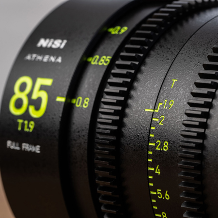 NiSi ATHENA PRIME 85mm T1.9 Cine Lens with Filter Holder, Sony E