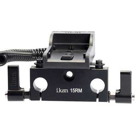 Ikan Blackmagic Dual Rod Mount for Panasonic D54 Batteries