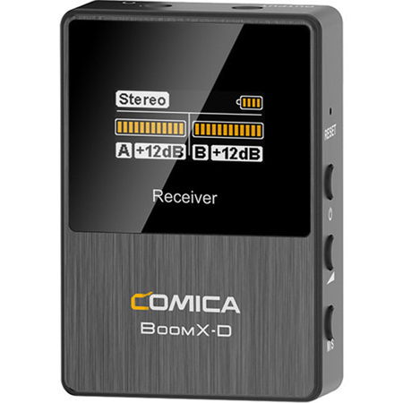 Comica Audio BoomX-D 2.4GHz Dual Wireless Mic System w/Tx