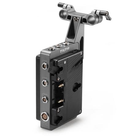 Tilta Dual-Sided Battery Plate with 15mm LWS Rod Adapter, Gold Mount, Gray