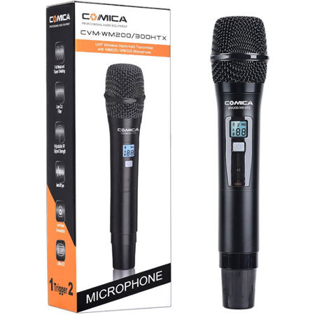 Comica Wireless Handheld Microphone for WM200/WM300 Receivers