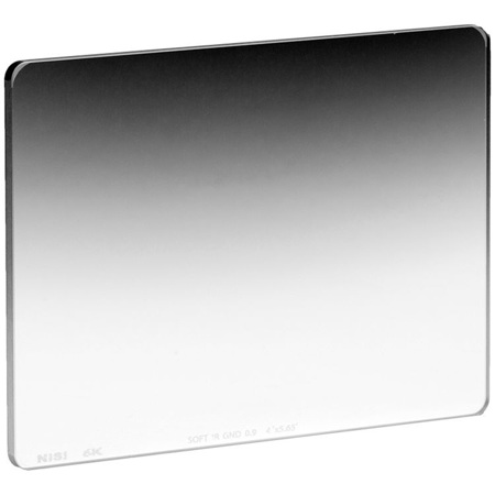 NiSi 4x5.65" Nano Soft-Edge Infrared Graduated ND 0.9 (3-Stop) Glass Filter