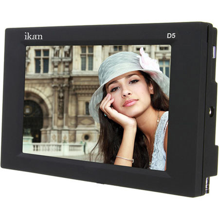Ikan D5 5.6" 3G-SDI LCD Field Monitor with Sony BP-U Battery Plate
