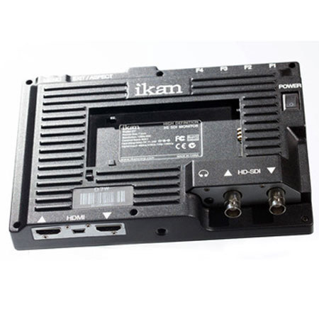 Ikan D7 7" 3G-SDI LCD Field Monitor with Sony BP-U Battery Plate