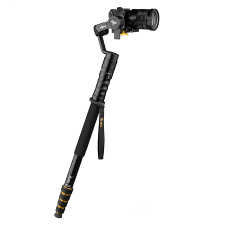 iKan DS2-A Beholder Angled 3-Axis Gimbal and 5 Section Monopod Extension Kit