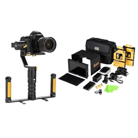 iKan DS2 Beholder Gimbal & DH7 Monitor Kit with BP5 Sony L DV Battery Plate