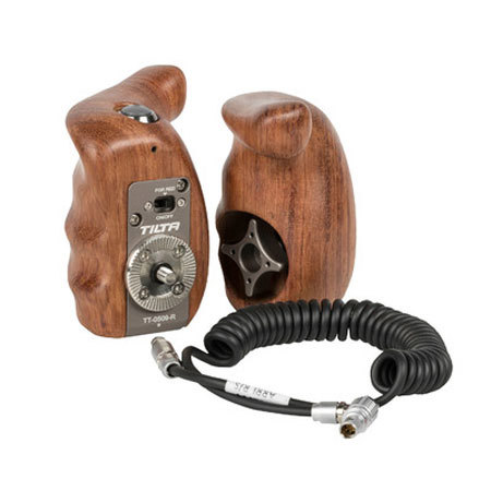 Tilta Wooden Handle Grip Set with Record Start/Stop Remote Trigger