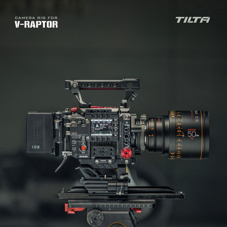 Tilta Advanced Full Camera Cage Kit for RED V-RAPTOR, Gold Mount