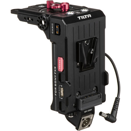 Tilta Battery Plate for Sony PXW-FX9, V-Mount, Black, 6-Pin