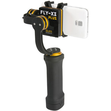 Ikan 3-Axis Smartphone Gimbal Stabilizer, Mount for GoPro & Extra Battery
