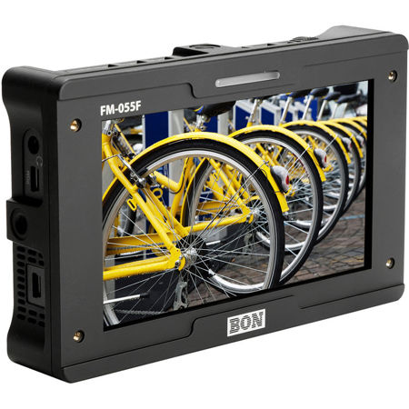 iKan Bon FM-055F 3G-SDI/HDMI Full HD On-Camera Monitor Deluxe Kit