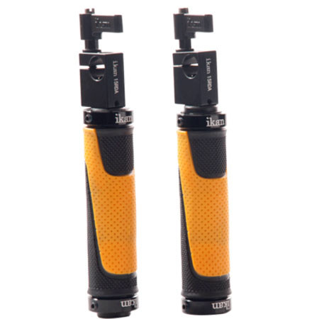 Ikan EV2 Grip Handles with 15mm Rod Adaptor, 135mm Core, Pair