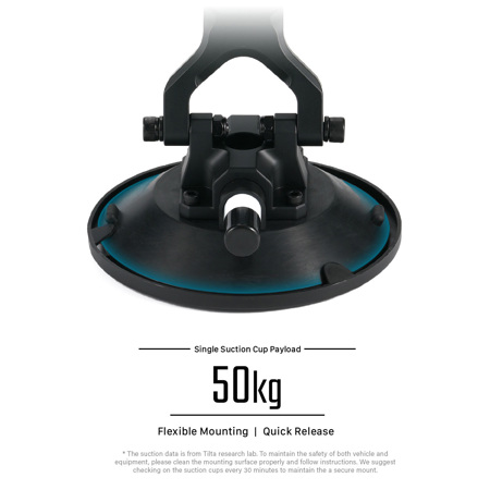 Tilta Speed Rail Car Mounting Kit, Black HDA-SRK