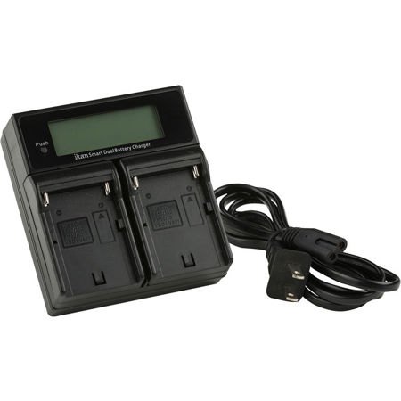 Ikan Dual Charger for Sony L-Series Style Batteries