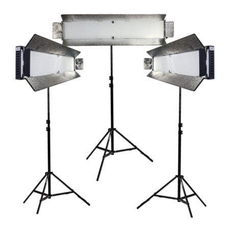 Ikan IDMX1500 3-Piece LED Light Kit, 5600K Color Temperature