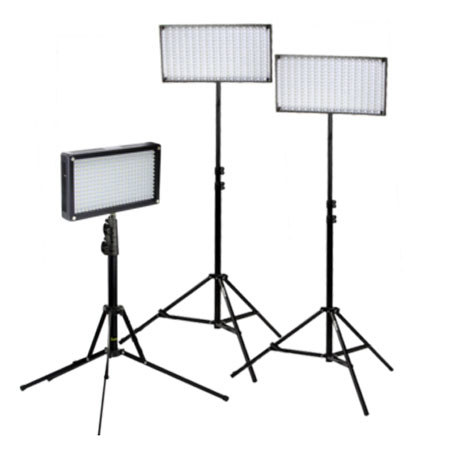 Ikan Interview 3 Piece Bi-Color Light Kit