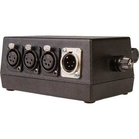 Ikan KPDM-100 4 Output Power Distribution Module with Quick Snap Rail Mount