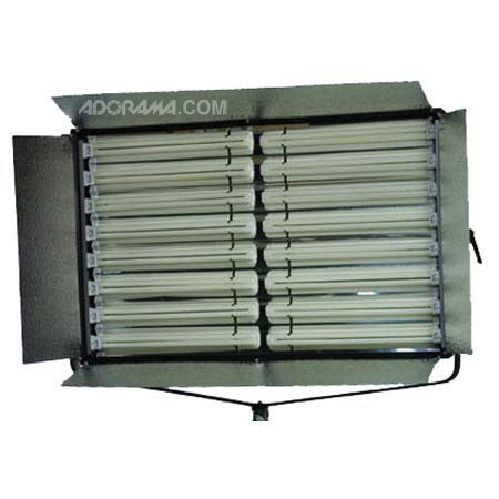 Ikan L1600D 880w Fluorescent Light Fixture with 16-55watt Tubes, & Double Line DMX Dimmer Control