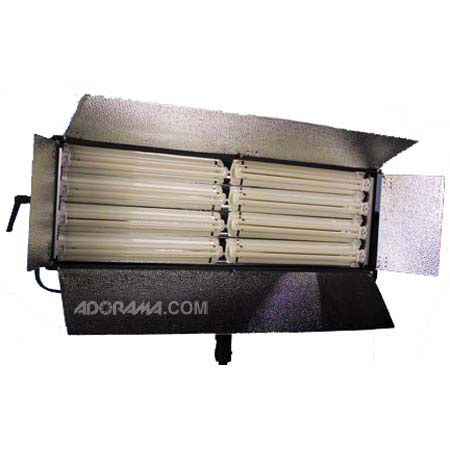 Ikan L800D 440w Fluorescent Light Fixture with 8-55watt Tubes, & Double Line DMX Dimmer Control