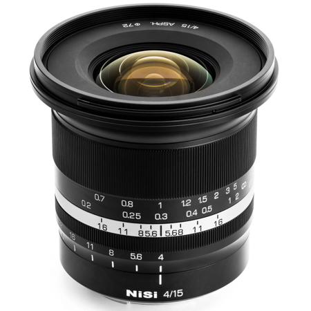 NiSi 15mm f/4 Sunstar Super Wide Angle Full Frame ASPH Lens for Sony E Mount