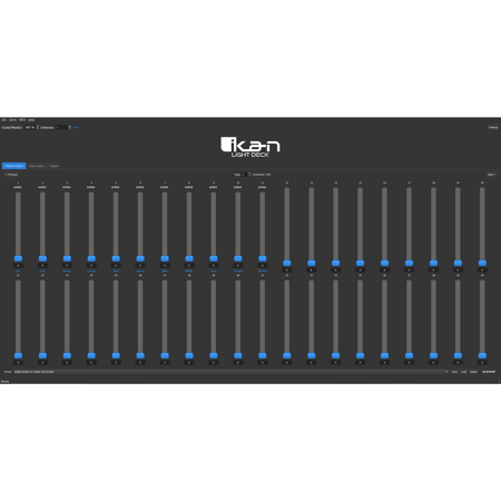 Ikan Light Deck DMX Lighting Controller ArtNet and sACN Software, Download