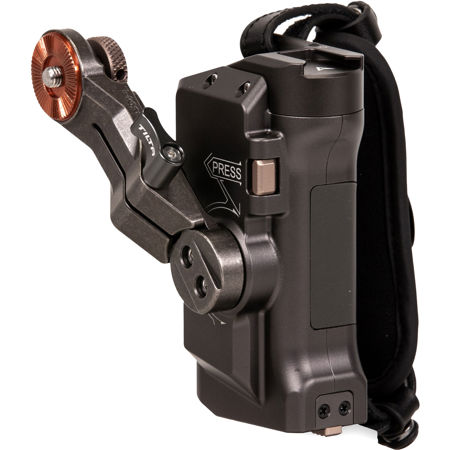 Tilta Tiltaing Left Side Advanced Power Handle w/Run/Stop Type V for F570, Gray