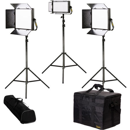Ikan Lyra Daylight 3-Point LED Light Kit with 2x LW10 and 1x LW5 LED Light