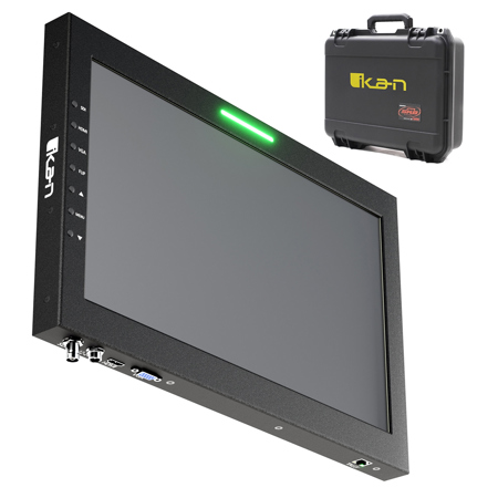 Ikan 15" Widescreen SDI High-Bright Talent Monitor Add-On Kit with Travel Case