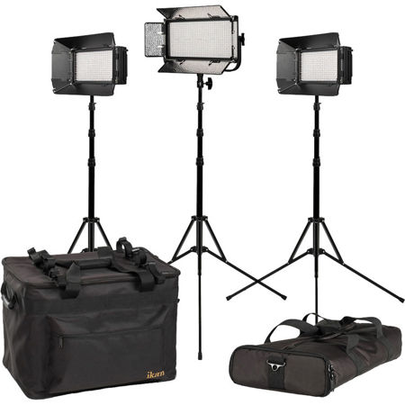 iKan Mylo Small Bi-Color 3-Point LED Light Kit