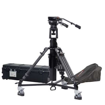 Ikan M-GH20-PEDESTAL 3-Sec Motorized Pedestal System w/GH20 Fluid Head & Dolly