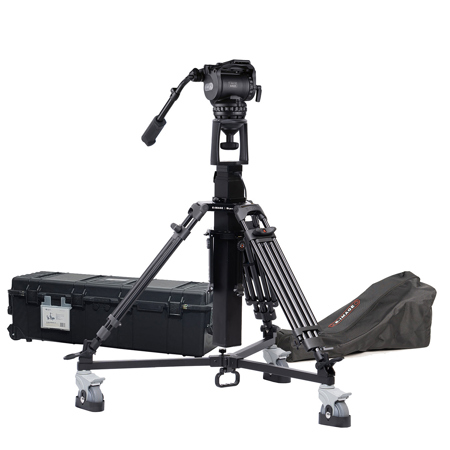 Ikan M-GH25-PEDESTAL 3-Sec Motorized Pedestal System w/GH25 Fluid Head & Dolly