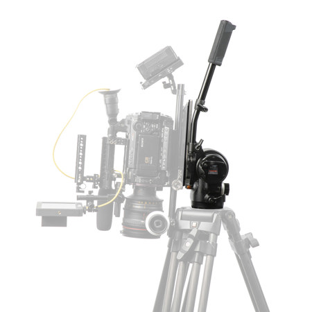 E-Image MH22 100mm Pro Fluid Head with Variable Counter Balance
