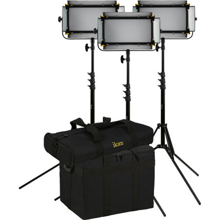 iKan Mylo Soft Bi-Color 3-Point LED Light Kit
