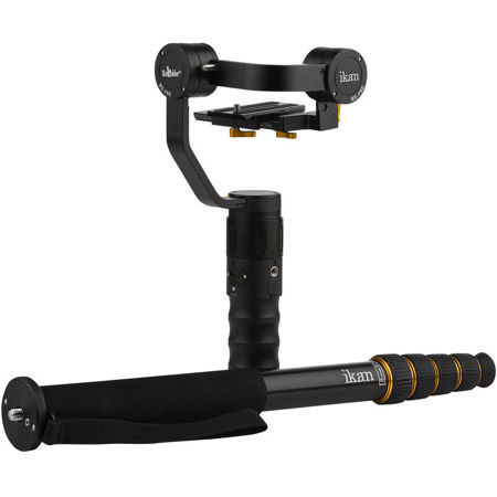 iKan MS-PRO Beholder 3-Axis Gimbal Stabilizer & 5 Section Monopod Extension Kit