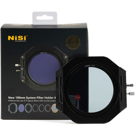 NiSi V6 100mm Filter Holder with Landscape CPL & Adapter Rings