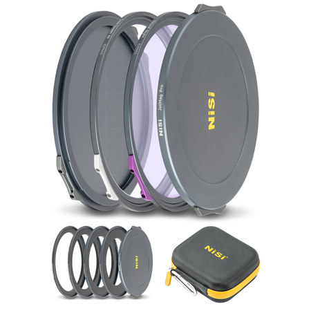NiSi JetMag Pro 82MAG Night Magnetic Filter Kit with 4x Adapter Rings