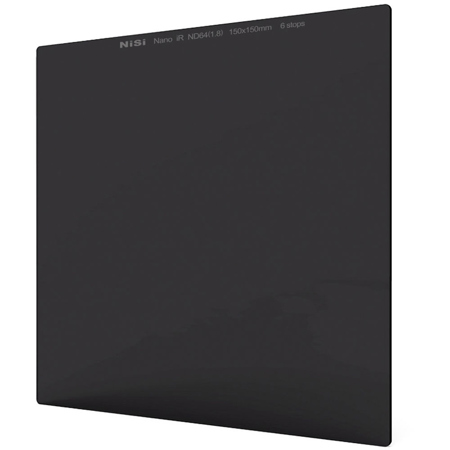 NiSi 150x150mm Nano IR Neutral Density Glass 1.8 (6 Stop) Filter