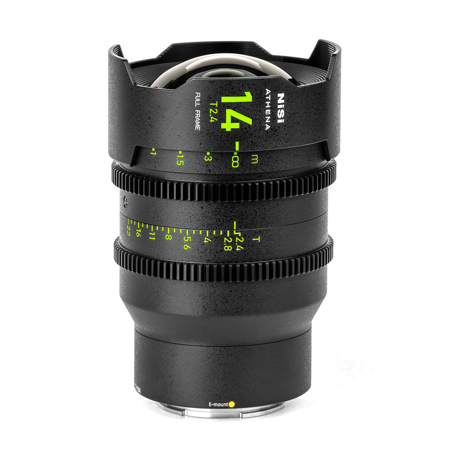 NiSi ATHENA PRIME 14mm T2.4 Cinema Lens without Filter Holder