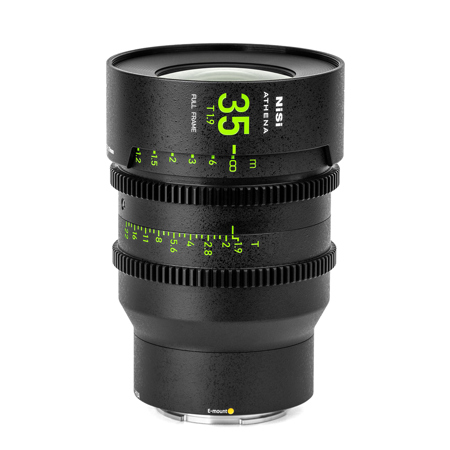 NiSi ATHENA PRIME 35mm T1.9 Cinema Lens without Filter Holder
