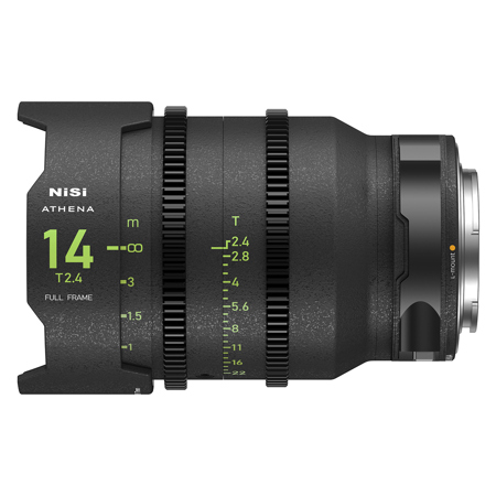 NiSi ATHENA PRIME 14mm T2.4 Cinema Lens with Filter Holder, Leica L