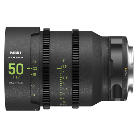 NiSi ATHENA PRIME 50mm T1.9 Cinema Lens with Filter Holder, Leica L