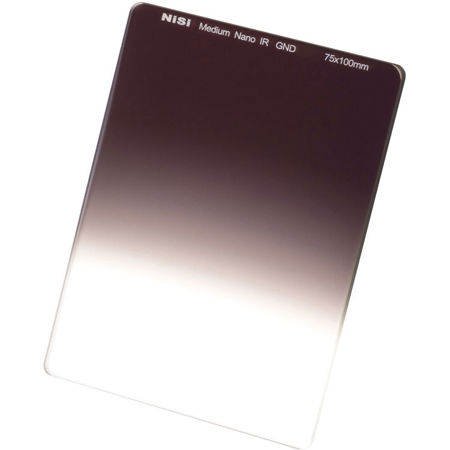 NiSi 75x100mm Nano IR Medium Graduated 0.6 (2-Stop) Neutral Density Filter