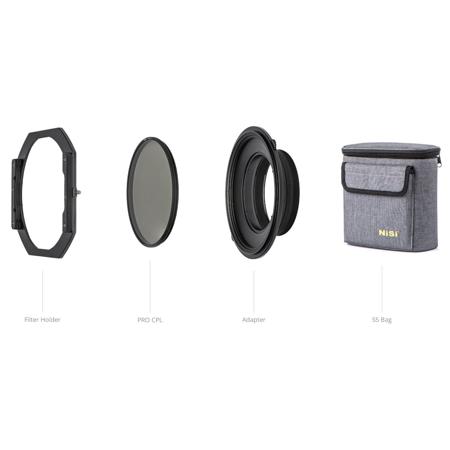 NiSi S5 150mm Filter Holder Kit, Circular Polarizer for Sigma 14mm Art Lens